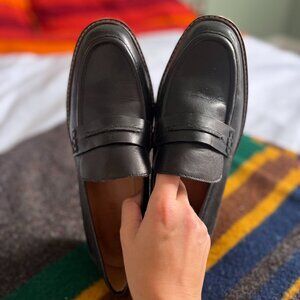 Madewell Chunky Lug Sole Penny Loafers